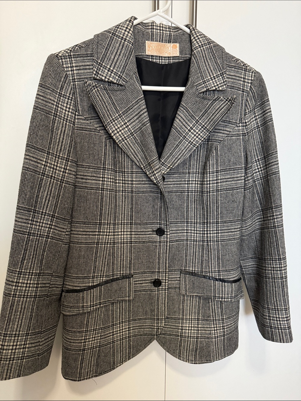 Vintage Pendleton Virgin Wool Tweed Blazer